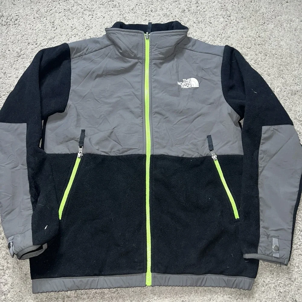 The North Face Mens M 95 Retro Denali Heavy Fleece Jacket Modine Grau Black